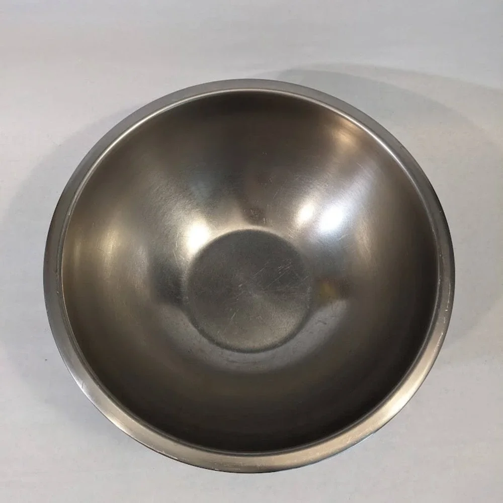 Vollrath Galloping Gourmet Stainless Steel Mixing Bowl 11.75 Inch Vintage USA
